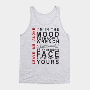 Funny Mechanic Tank Top